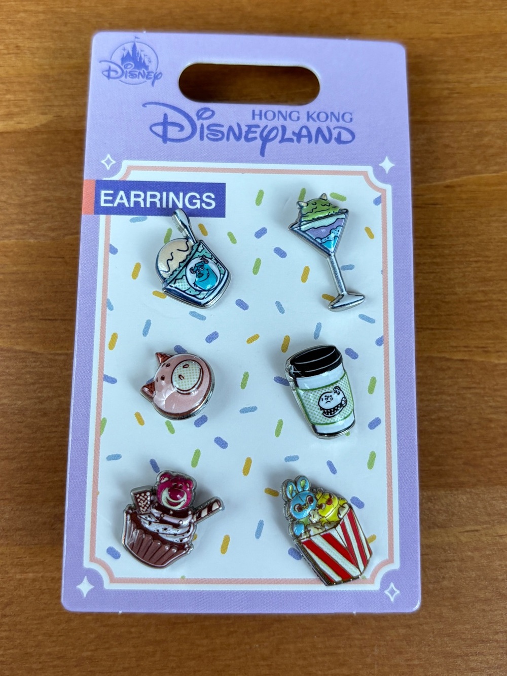 Disney Toy Story Snacks & Drinks Earrings Set - 6 studs